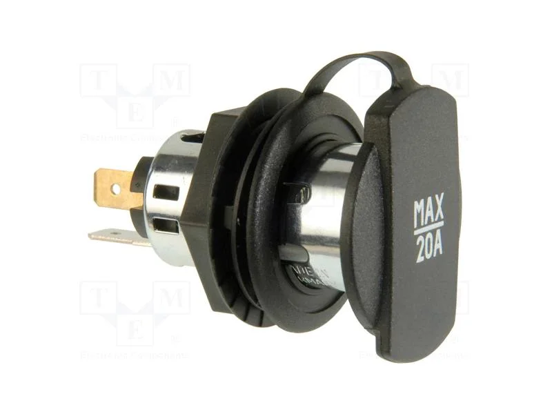 Adaptador de tomada de isqueiro de autom&oacute;vel, 20A.