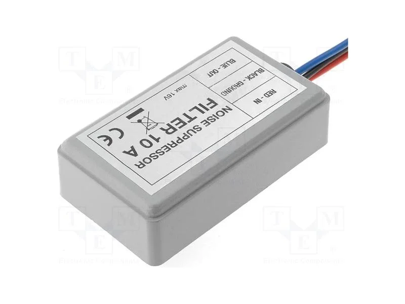Filtros anti-interfer&ecirc;ncia, 10A, 12VDC