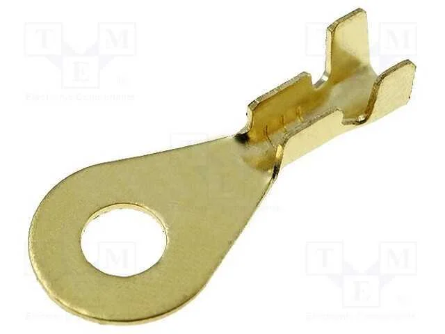 Conetor: de Olhal, M4, 1&divide;2,5mm2, N&atilde;o Isolada, com Fio,Por Aperto