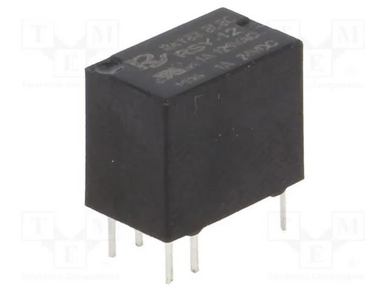 Rel&eacute;: Eletromagn&eacute;tico; Spdt; Ubobina : 12vdc; 2a; 2a/120vac; Pcb