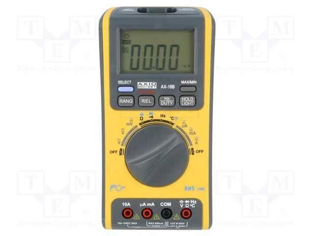 Mult&iacute;metro digital, USB, LCD, (6000), 3x/s, -55&divide;1.