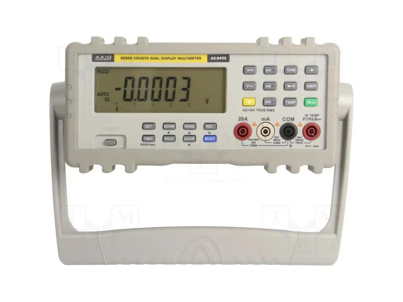 Mult&iacute;metro de mesa, LCD, Bar&oacute;grafo: 23segm.40x/s,.
