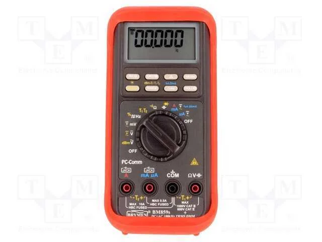 Mult&iacute;metro Digital; Rs232; Lcd; (50000); Bar&oacute;grafo: 42segm.60x/S