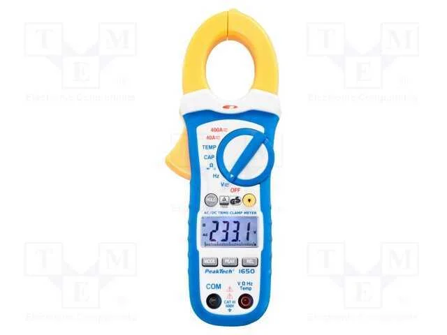 Medidor: Multifuncional; Digital,Com Bra&ccedil;adeira; &Oslash;cab: 30mm; Lcd
