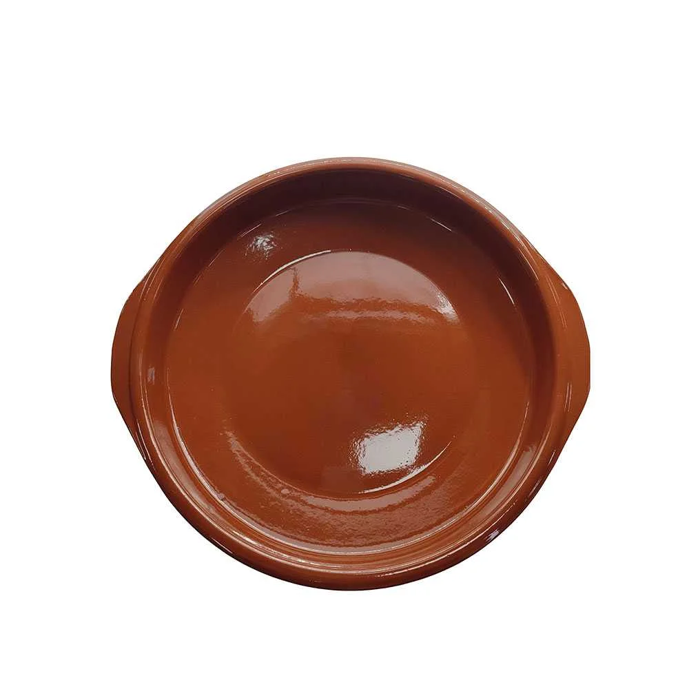 Ca&ccedil;arola Cl&aacute;ssica de Barro com Agas &Oslash;20cm Food&More