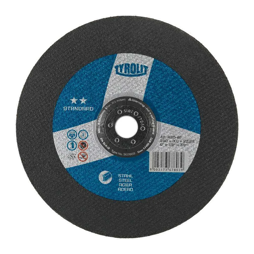 Disco de Corte Arredondado 230x3x22,23mm A30-S-Bf.