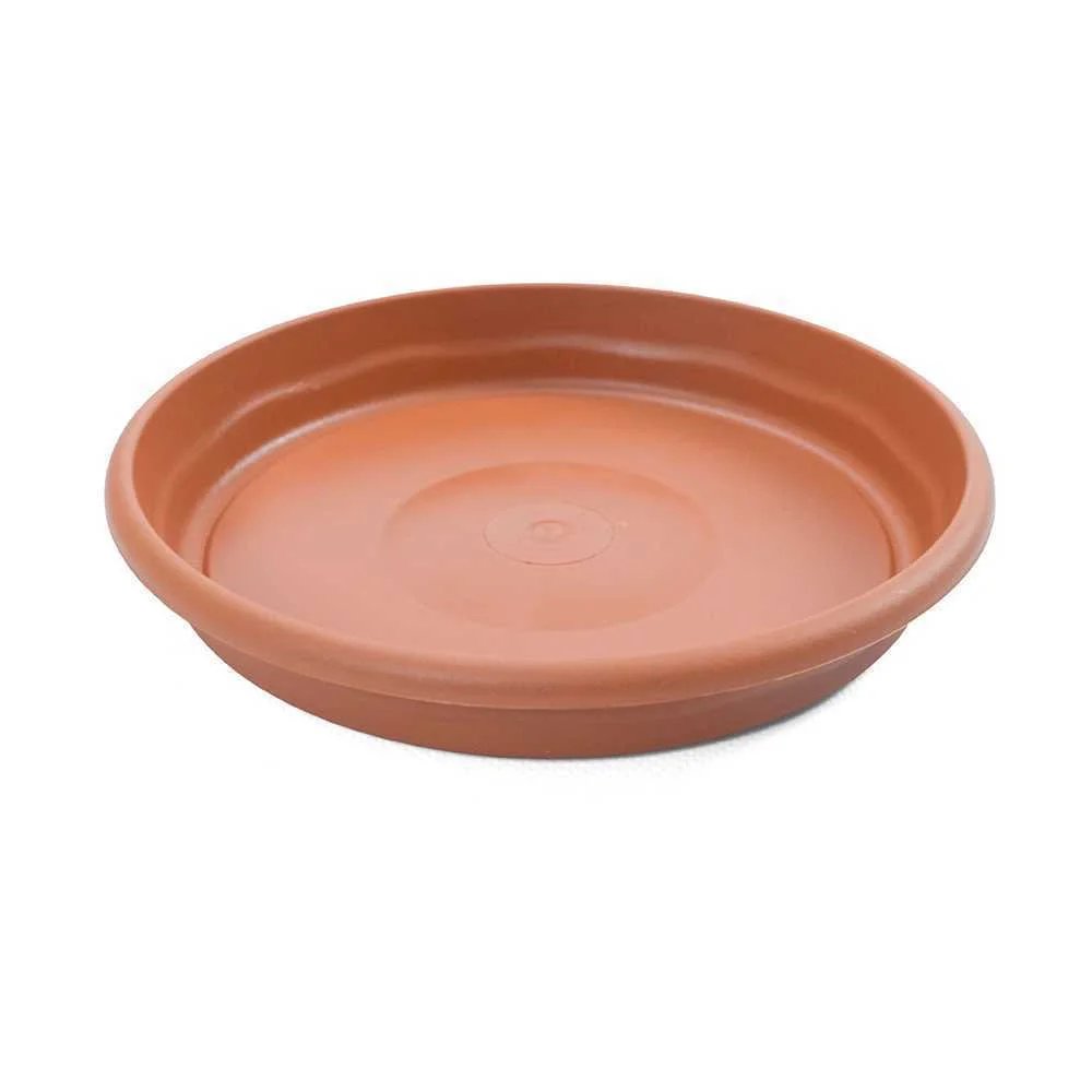 Prato de Inje&ccedil;&atilde;o para Vasos Terra &Oslash;20cm Terracota.