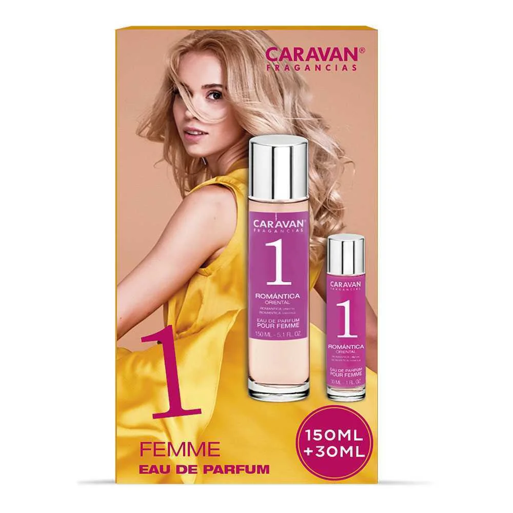 Estojo Duplo 150+30ml Caravan N&ordm; 1 Mulher