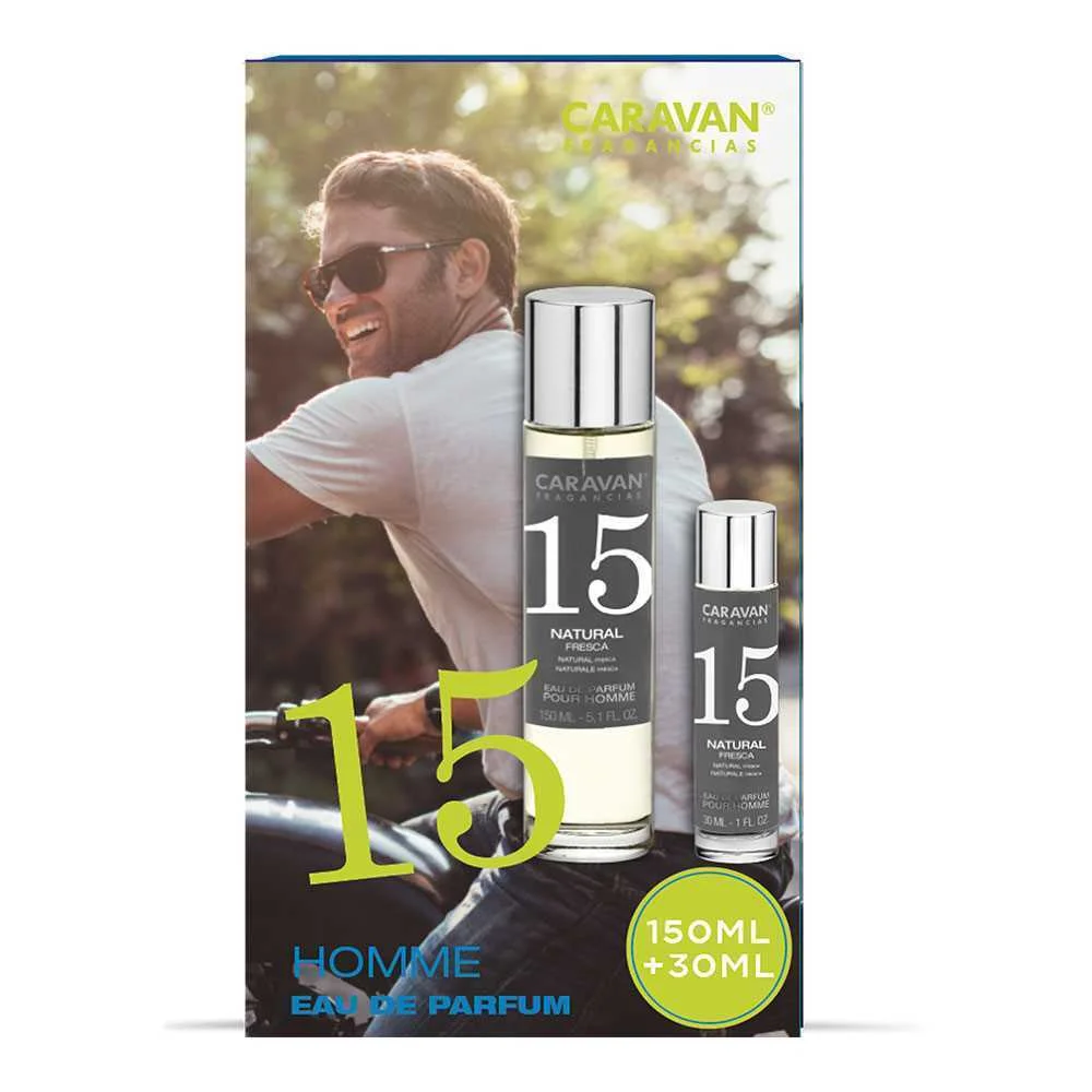 Estojo Duplo 150+30ml Caravan N&ordm; 15 Homem