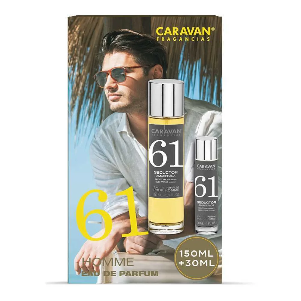 Estojo Duplo 150+30ml Caravan N&ordm; 61 Homem