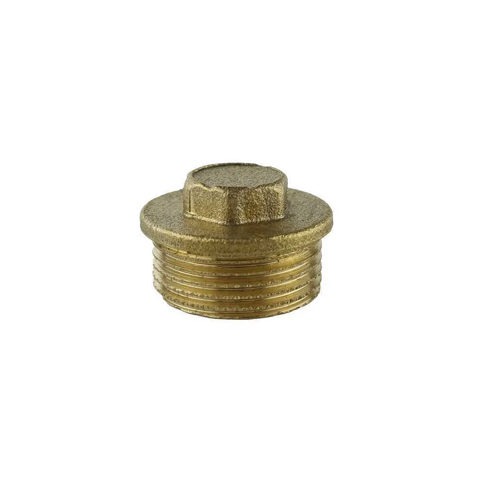 Tamp&atilde;o Macho de 3/4" Lat&atilde;o Aqua Control