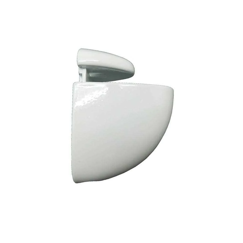 Pack com 2 Suporte Mod. Pelicano Sp08 42x53mm Branco M31241 Micel