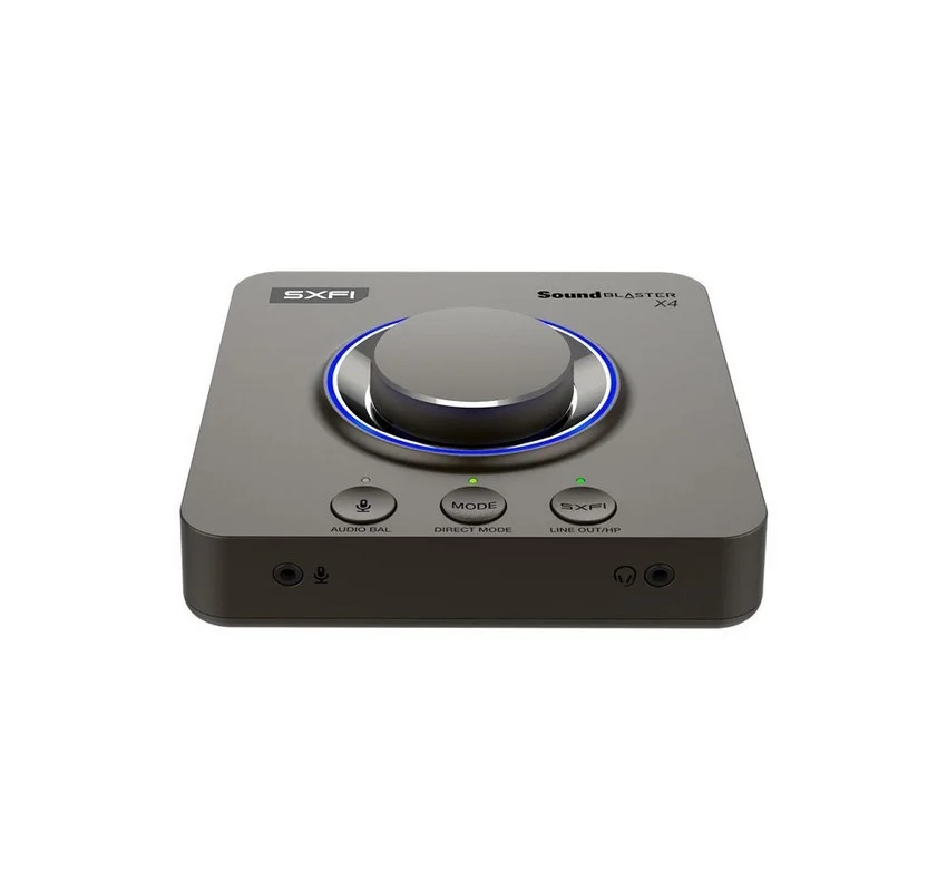 Placa de som externa Creative Labs Sound Blaster .