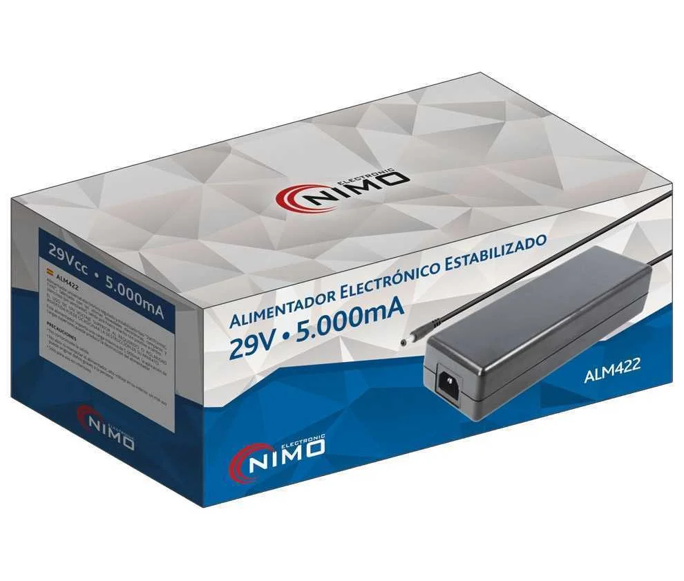 Alimentador Electr&oacute;nico Universal 29vcc/5,0a