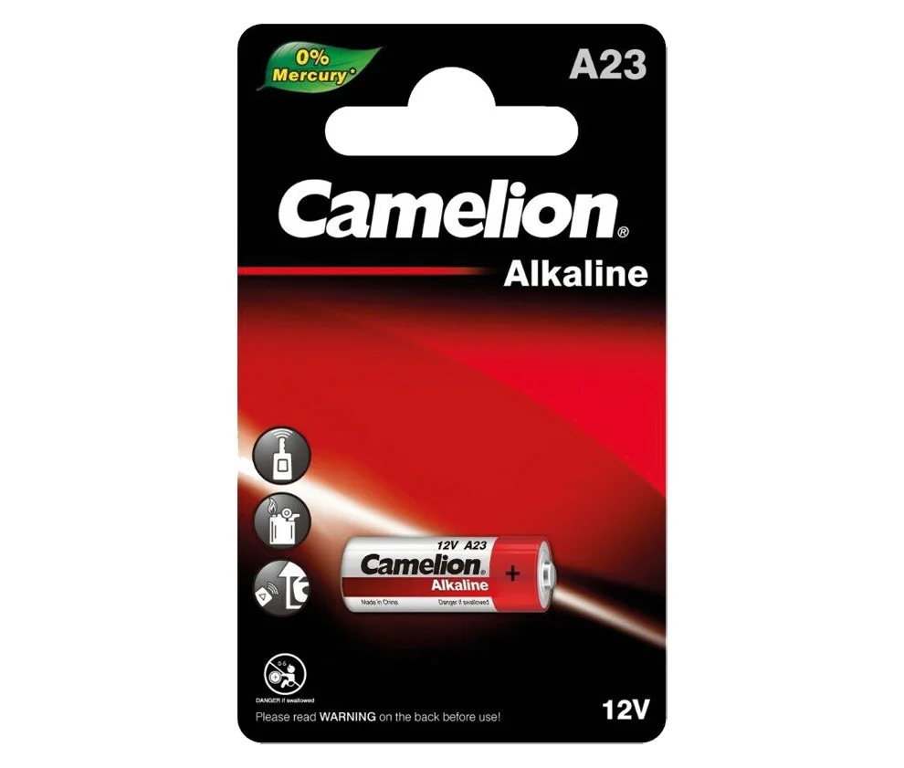 Pila Alcalina 12v A23, Lr23, L1028, Mercurio 0%