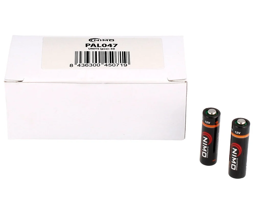 Pila Alcalina 12v A27, L828, Mercurio 0%