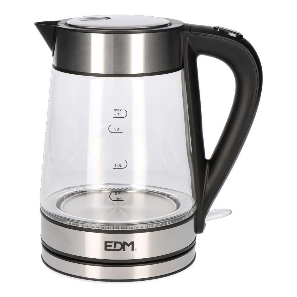 Jarro El&eacute;trico de Vidro 1,7 Litros 1850 - 2200w Edm