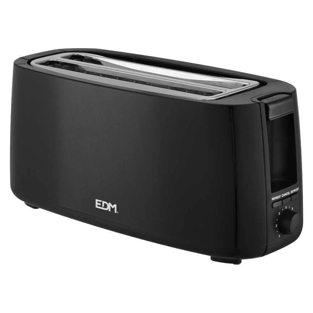 Torradeira Duas Fendas Longas Black Design Edm
