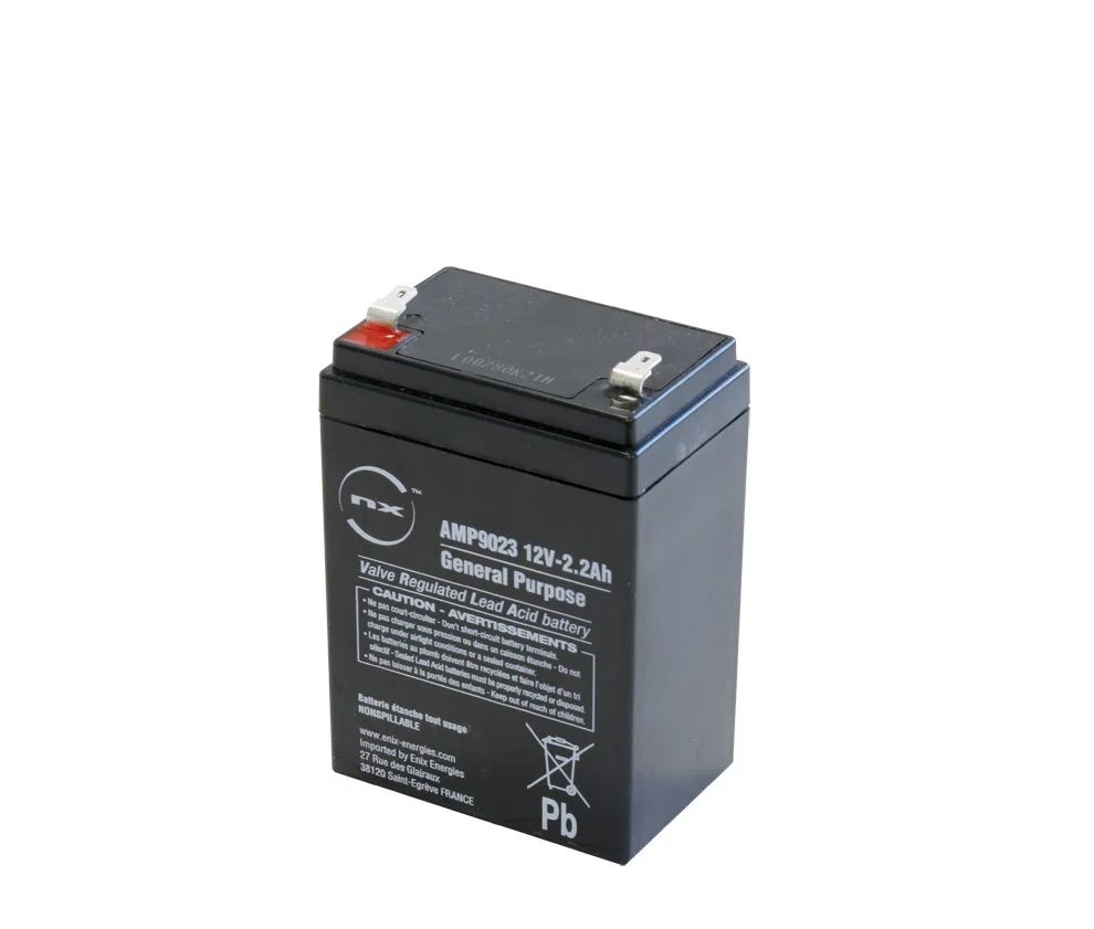 Bater&iacute;a Plomo 12,0v/2,2ah (70,0x99,0x47,0mm)