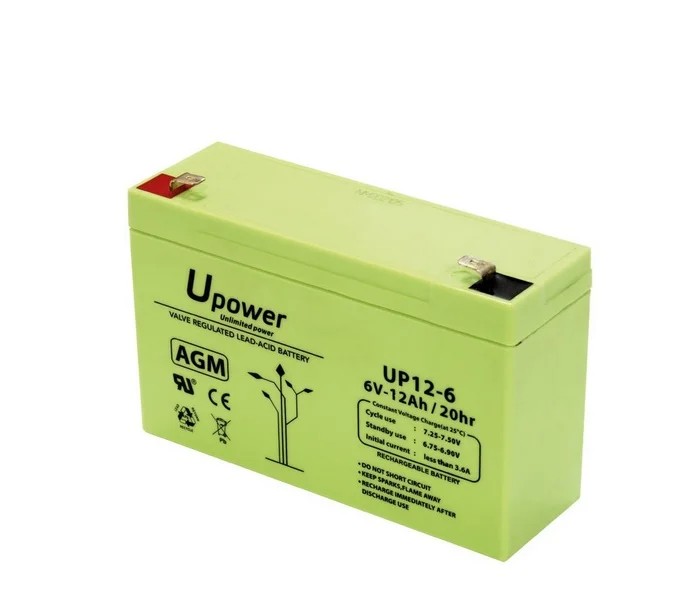 Bater&iacute;a Plomo 6,0v/12ah (150,0x94,0x50,0mm)