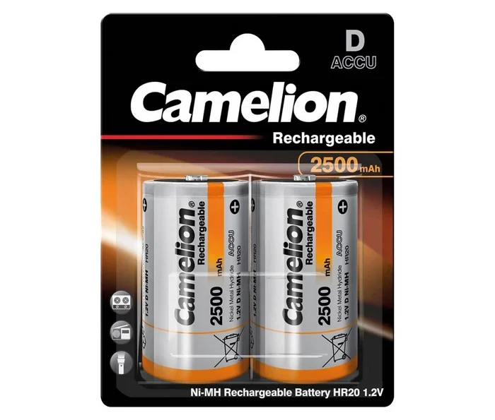 Bater&iacute;a Recargable D/Rc20 1,2v/2500mah Ni-Mh