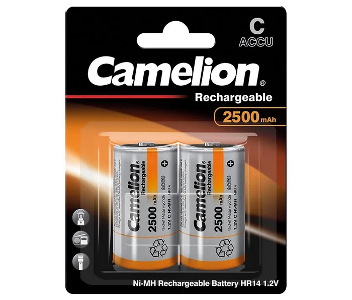 Bater&iacute;a Recargable C/Rc14 1,2v/2500mah Ni-Mh
