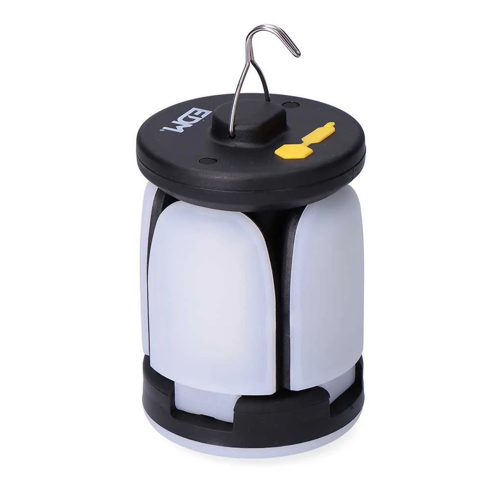 Candeeiro Dobr&aacute;vel para Campismo 6w 500lm 60 LED 2x1.200mah Edm