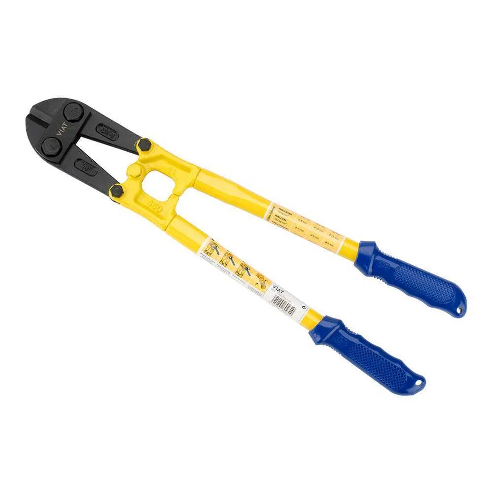 Alicate Corta Cavilhas para Corte de Ferragens. Medidas: 135x450x32mm Viat009450 Viat