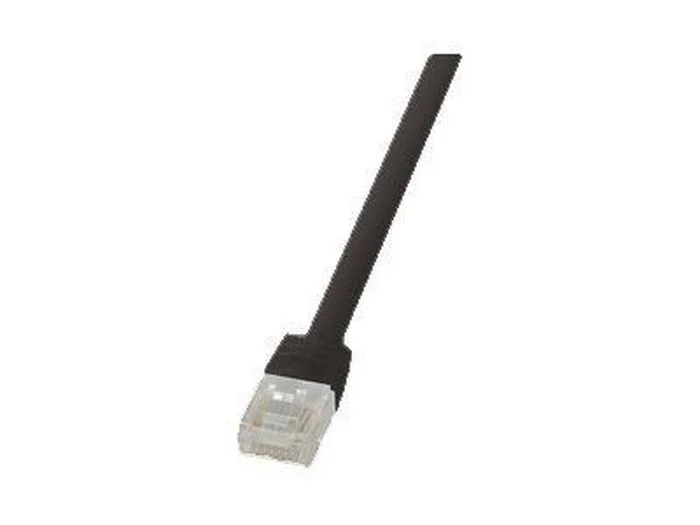 Logilink Slimline -  Cabo - 25 Cm - Preto
