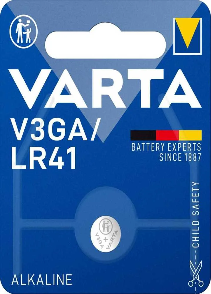 Varta Batterie Alkaline Special V3ga Blister    1st.