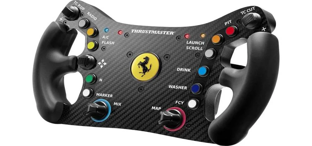 THRUSTMASTER FERRARI 488 GT3 PRETO VOLANTE ANAL&Oacute;G.