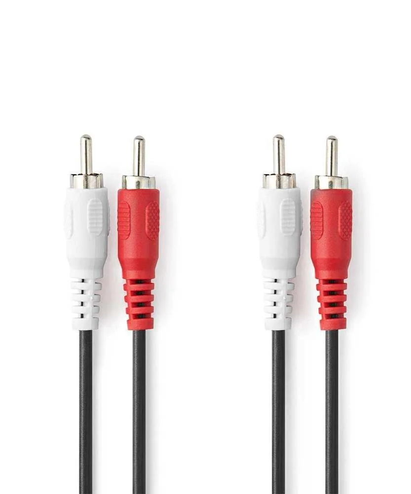Cable de Audio Est&eacute;reo  2x Rca Macho  2x Rca Mach.