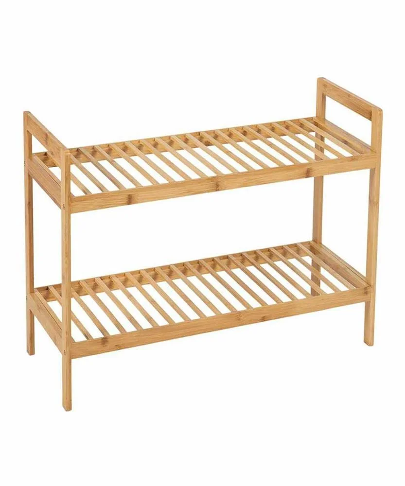 Estante/Sapateira de Bambu 70x26x40cm Mu73106 Andrea House