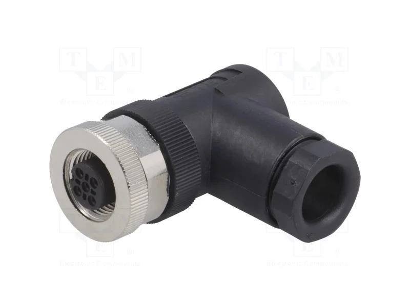 Ficha, M12, PIN: 4, f&ecirc;mea, c&oacute;digo A-DeviceNet / C.
