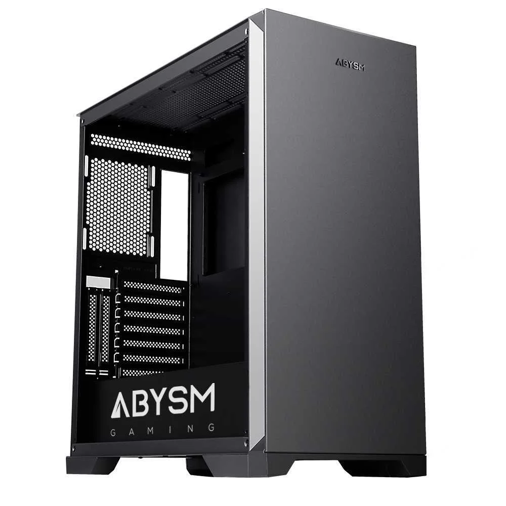 Caixa de Pc Atx Danube Mura Pro Preto - Abysm