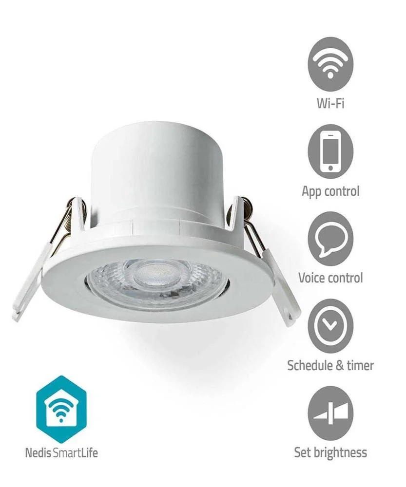 Smartlife L&acirc;mpada de Techo Wi-Fi C&aacute;lido a Fr&iacute;o.