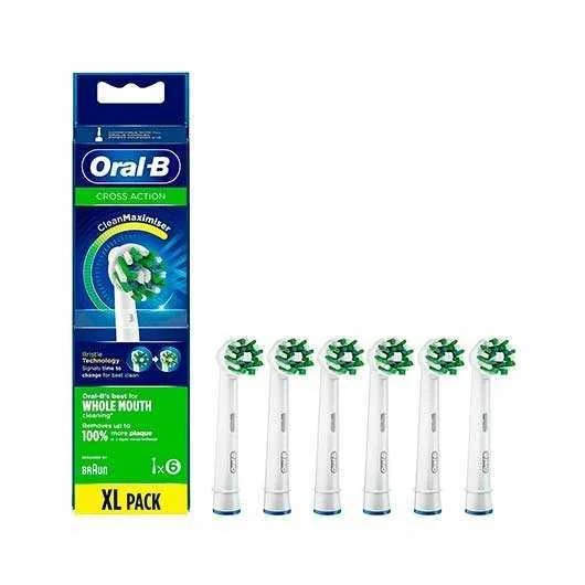 Recambio Cepillo Den. Oral-B Eb50-6 Cross Action