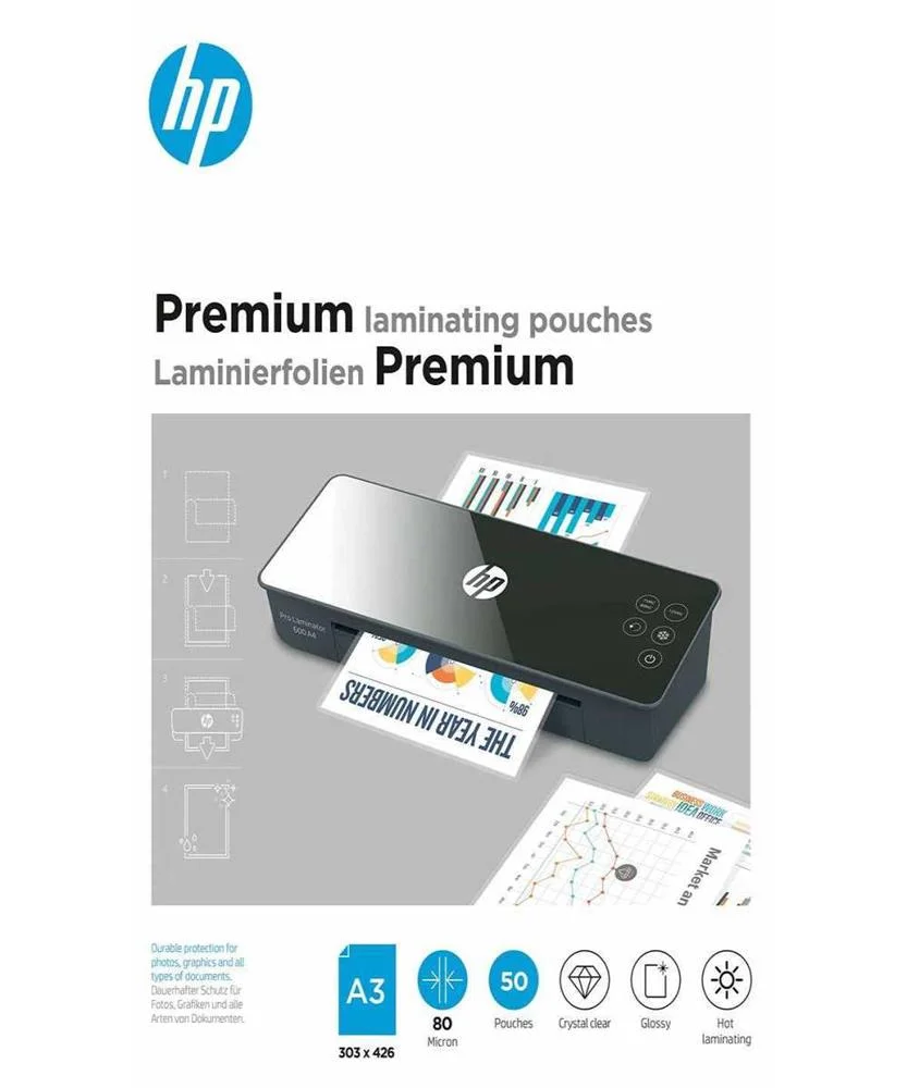 Capas de Plastificar Hp 9126 A3 (1 Unidade) 