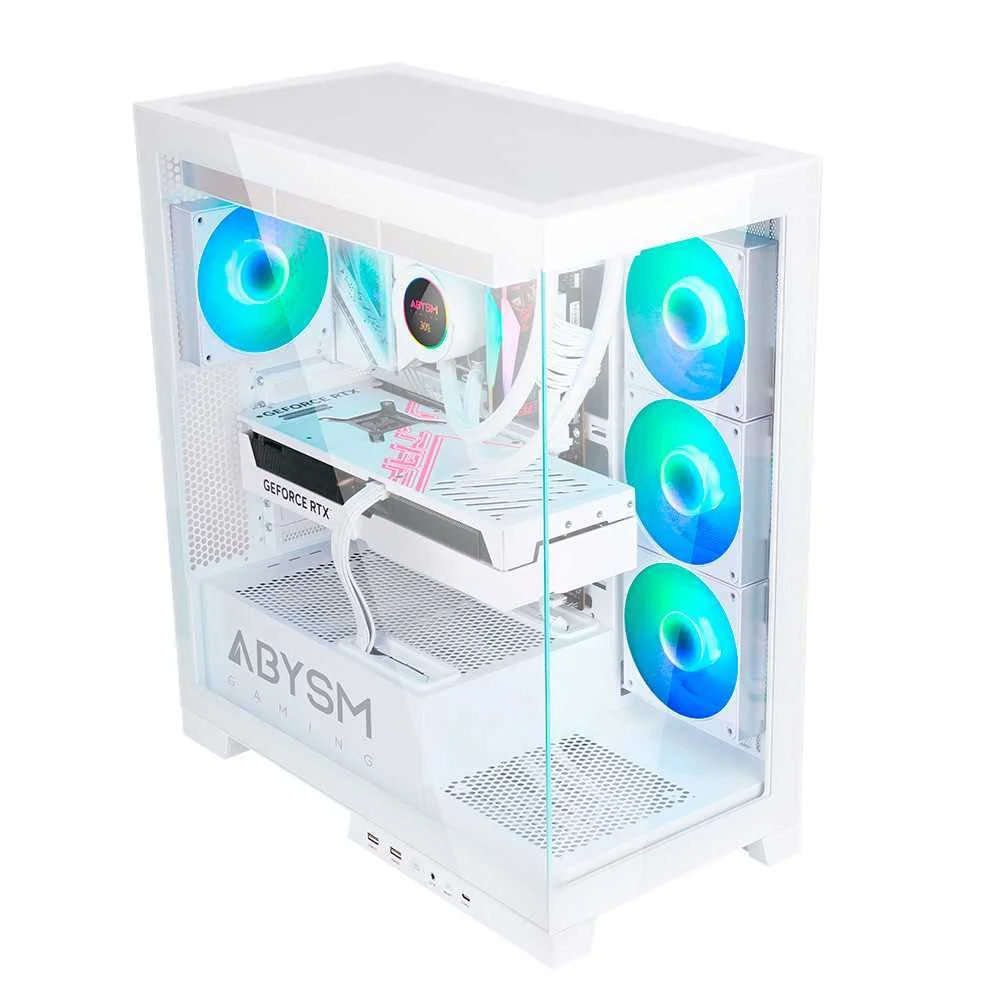 Abysm Danube Sava H500 White Pc Transparente, Bra.