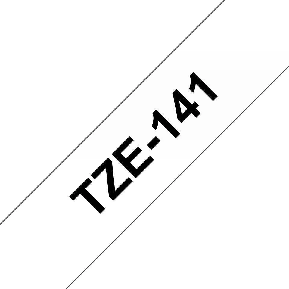 Fita Laminada Compat&iacute;vel Brother TZE-141 - 18mm x.