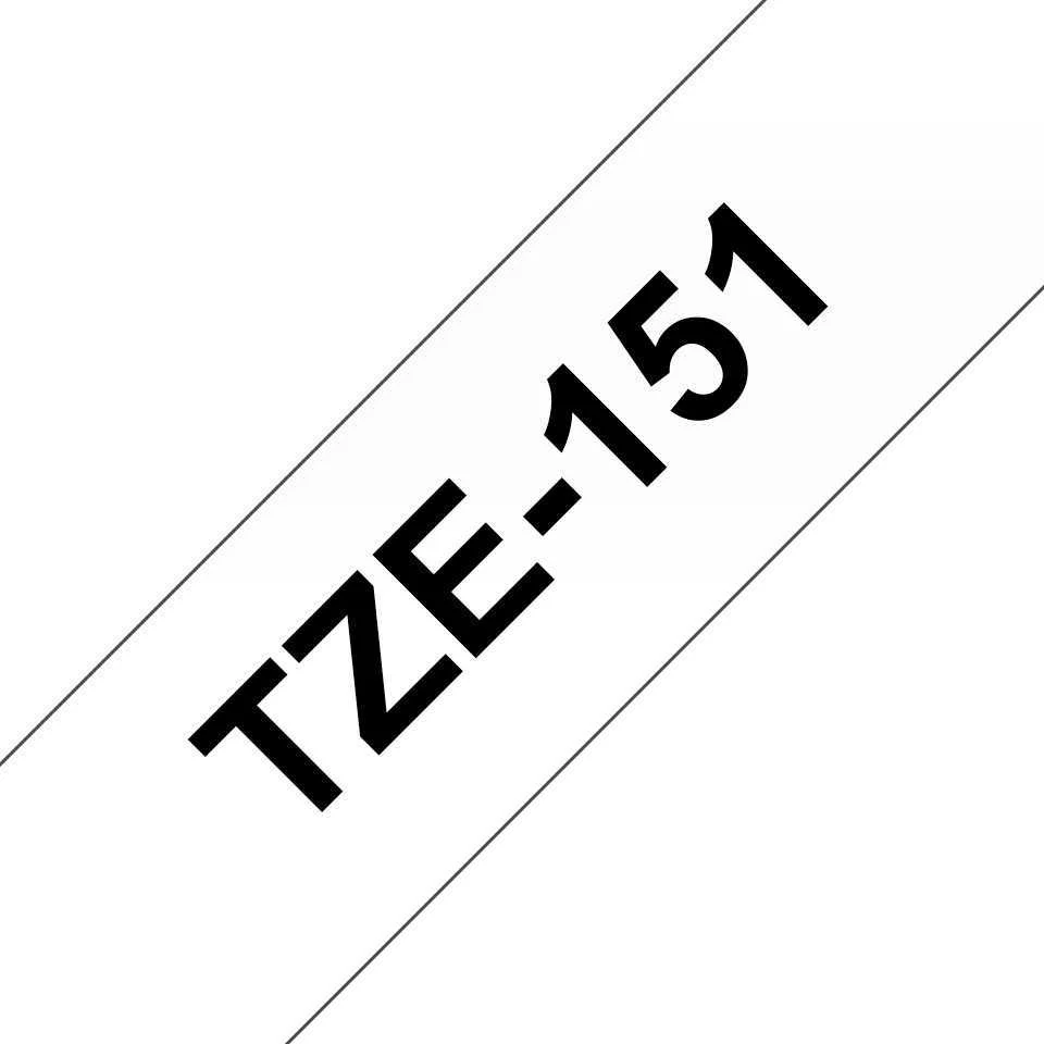 Fita Laminada Compat&iacute;vel Brother TZE-151 - 24mm x.