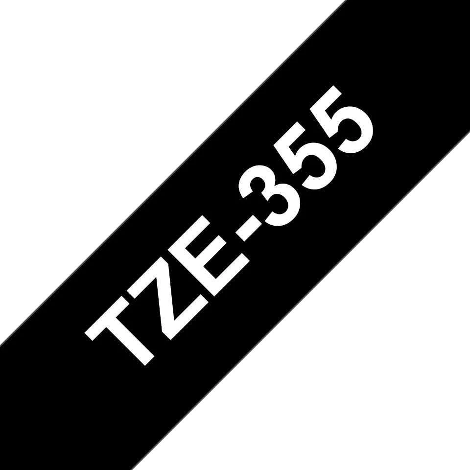Fita Laminada Compat&iacute;vel Brother TZE-355 - 24mm x.