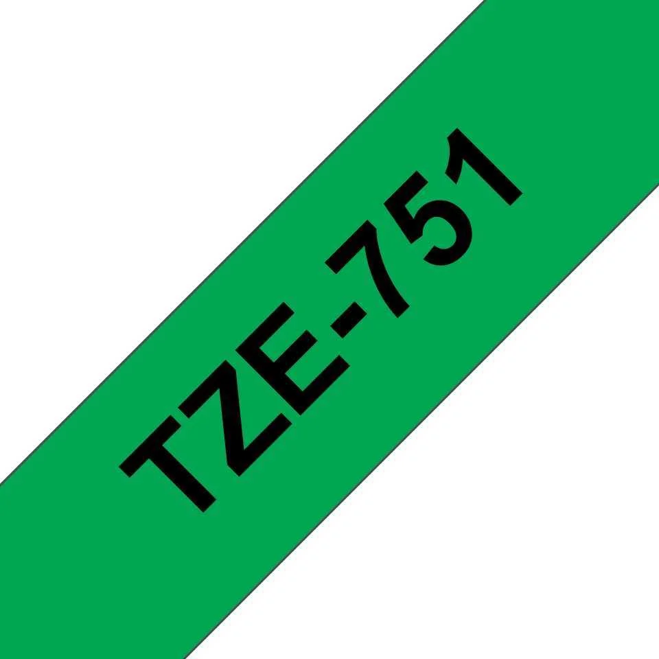 Fita Laminada Compat&iacute;vel Brother TZE-751 - 24mm x.