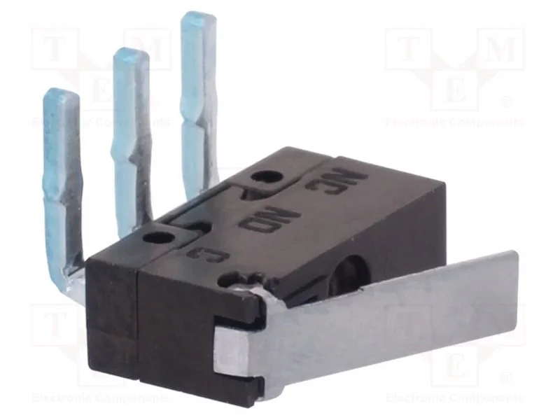 Microinterruptor Snap Action, 0,1a/30vdc, com Alavanca, Spdt