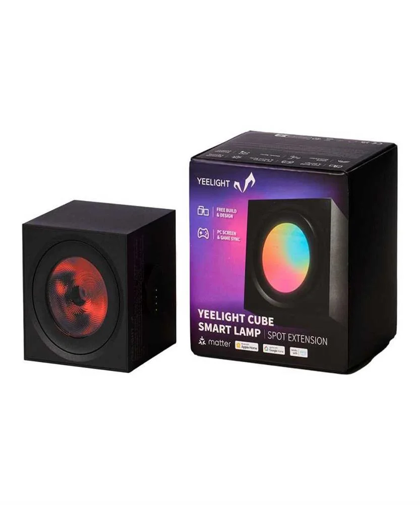Yeelight Cube Candeeiro de Mesa Inteligente Wi-Fi.