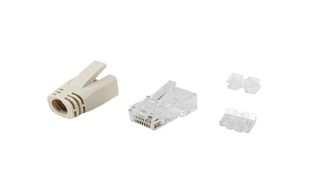 Equip 121176 Conector Rj-45 Transparente, Branco