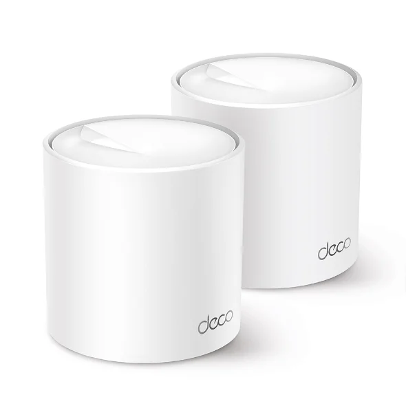 Pack 2x Sistema Mesh Deco X10 Ax1500 Dual-Band Wifi 6 Gigabit - Tp-Link
