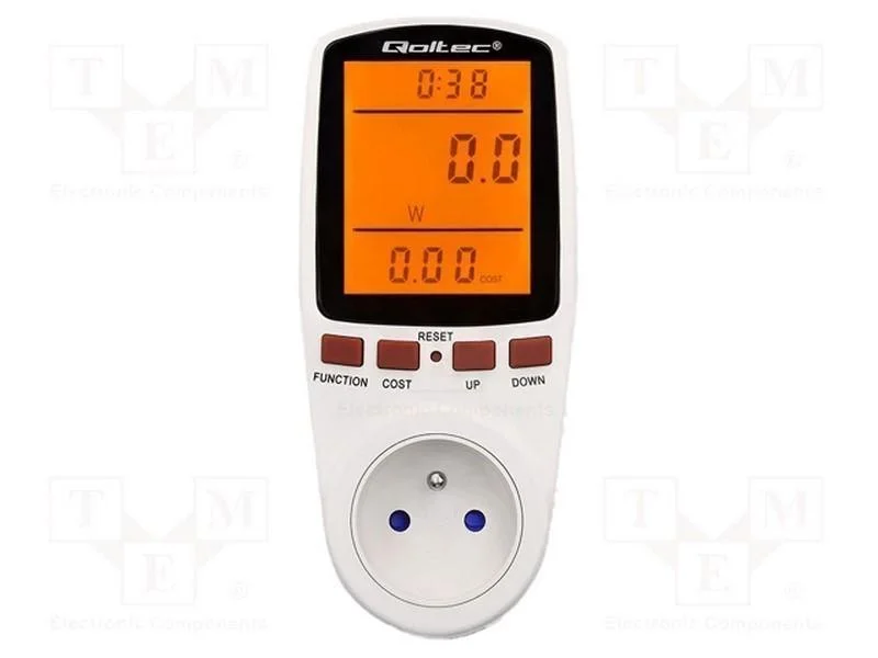 Contador, Digital, 0&divide;16a, Fun&ccedil;&atilde;o de C&aacute;lculo do Custo de Energia