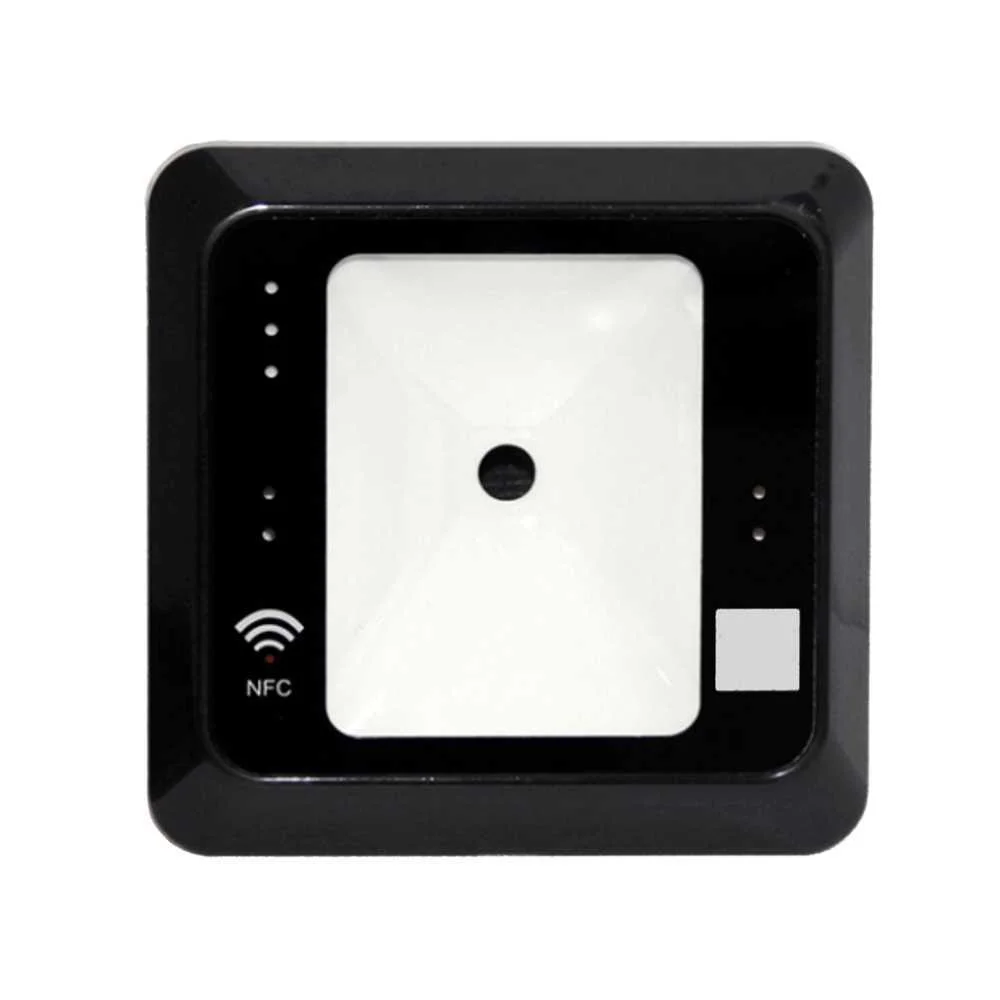 Leitor de Acesso - Acesso Por C&oacute;digo Qr e Cart&atilde;o Mf - Indicador LED e Ac&uacute;stico - Wiegand 26/34  Rs4