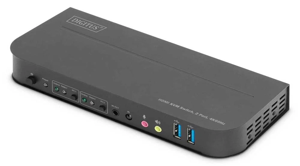 Digitus Ds-12874 Chaveador Kvm Preto